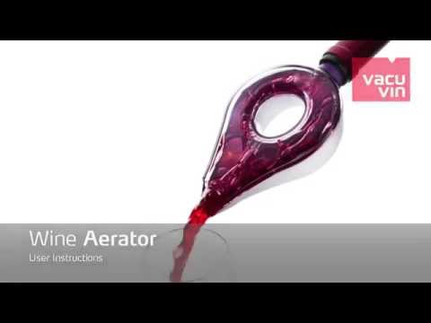 Аэратор для вина VacuVin Aerator 1854560 видео | онлайн-гипермаркет 21 vek