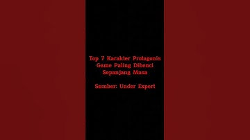 Top 7 Karakter Protagonis Game Paling Dibenci Sepanjang Masa #shorts