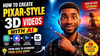 How to create 3d Pixar style videos using free ai tools.  screenshot 5