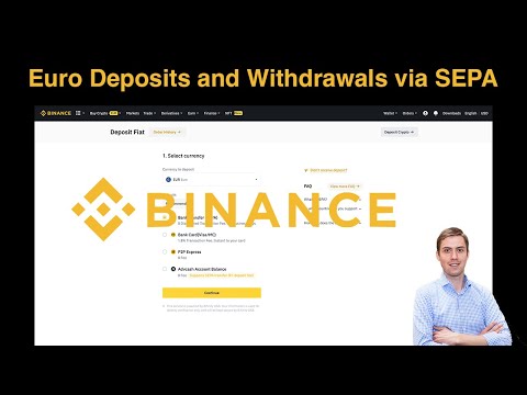   Binance Enables Euro Deposits And Withdrawals Via SEPA Bank Transfer Again