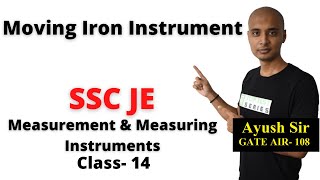 Moving Iron Instrument in Hindi, Measurement \u0026 Measuring Instruments Class- 14