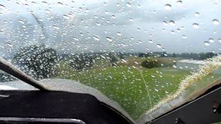Beech 18 Taking Off From 700 Bush Strip