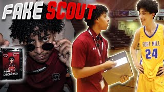 FAKE COLLEGE BASKETBALL SCOUT PRANK!