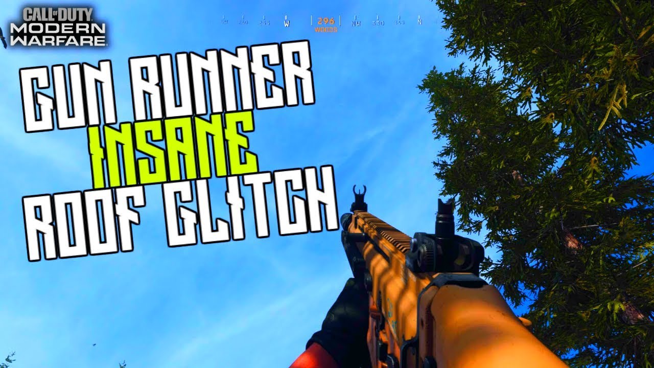 CoD Modern Warfare Glitches Gun Runner ROOF GLITCH (INSANE) *Secret