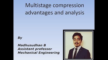 Multistage compression advantages and analysis