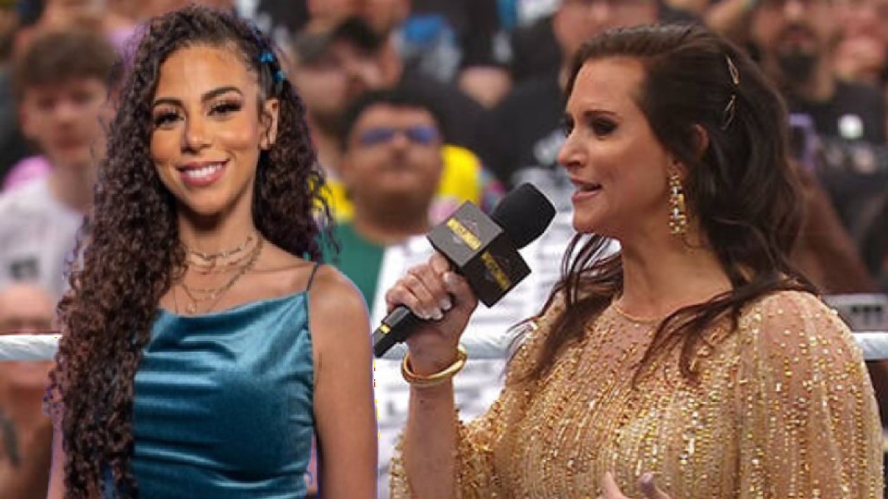 STEPHANIE MCMAHON PRETENDS THAT WWE UNREAL HASNT RUINED THE MAGIC BEHIND WWE..