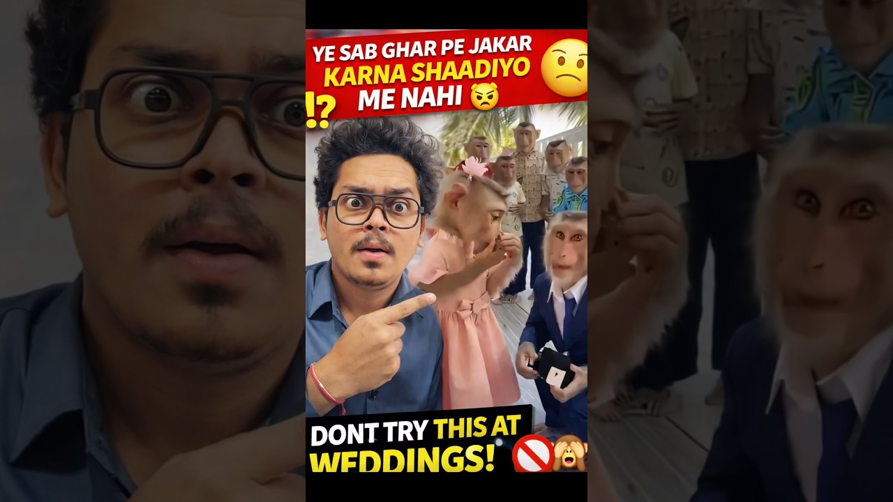 Shaadi me ye kya ho gaya 😳😂