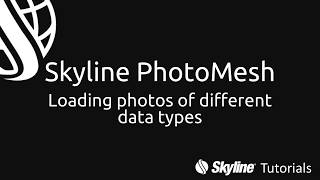 PhotoMesh Tutorials #2: Loading Photos of different data types