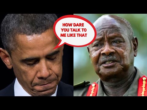 Yoweri Museveni Shuts Down Barack Obama Expressing Anger With Uganda's LGBTQ Law.