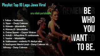 Kumpulan Lagu Jawa Terbaru Virall Tiktok || Playlist lagu jawa 🎵 | Lagu Viral Tiktok 🎧