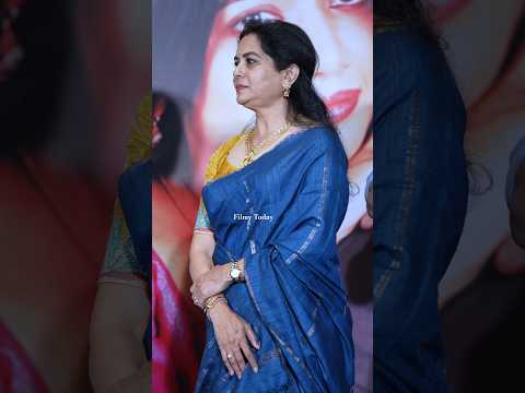 beautiful singer #sunitha snapped in saree #filmytoday