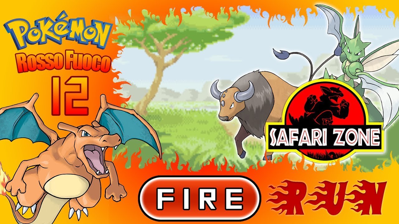 zona safari pokemon rosso fuoco