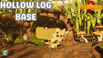 HOLLOW LOG BASE | Grounded 2 | Perfect Base Location!