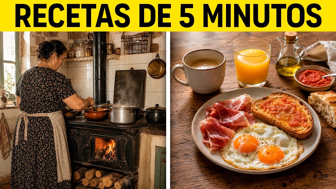 20 Desayunos Españoles Olvidados que Se Hacen en 5 Minutos
