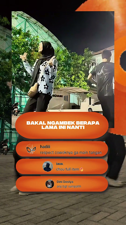 Awalnya joget, endingnya 🫣 #pacar #pasangan #joget #tabolabale
