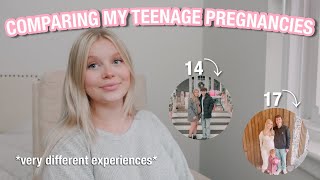 What Its Like Being Pregnant At 14 and 17.. Comparing My Pregnancies by Brooke Morton 31,266 views 6 months ago 9 minutes, 58 seconds