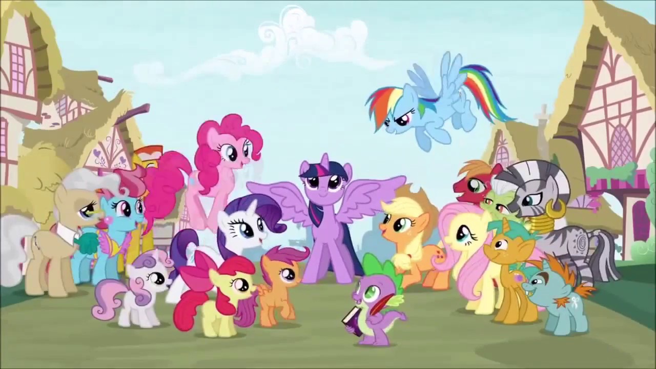 My Little Pony Season 6 Opening (Bites The Dust Ver.)