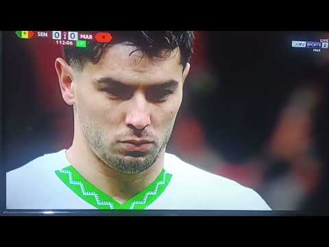 ابراهيم دياز يهدر ركلة جزاء للمغرب بطريقة غريبة 