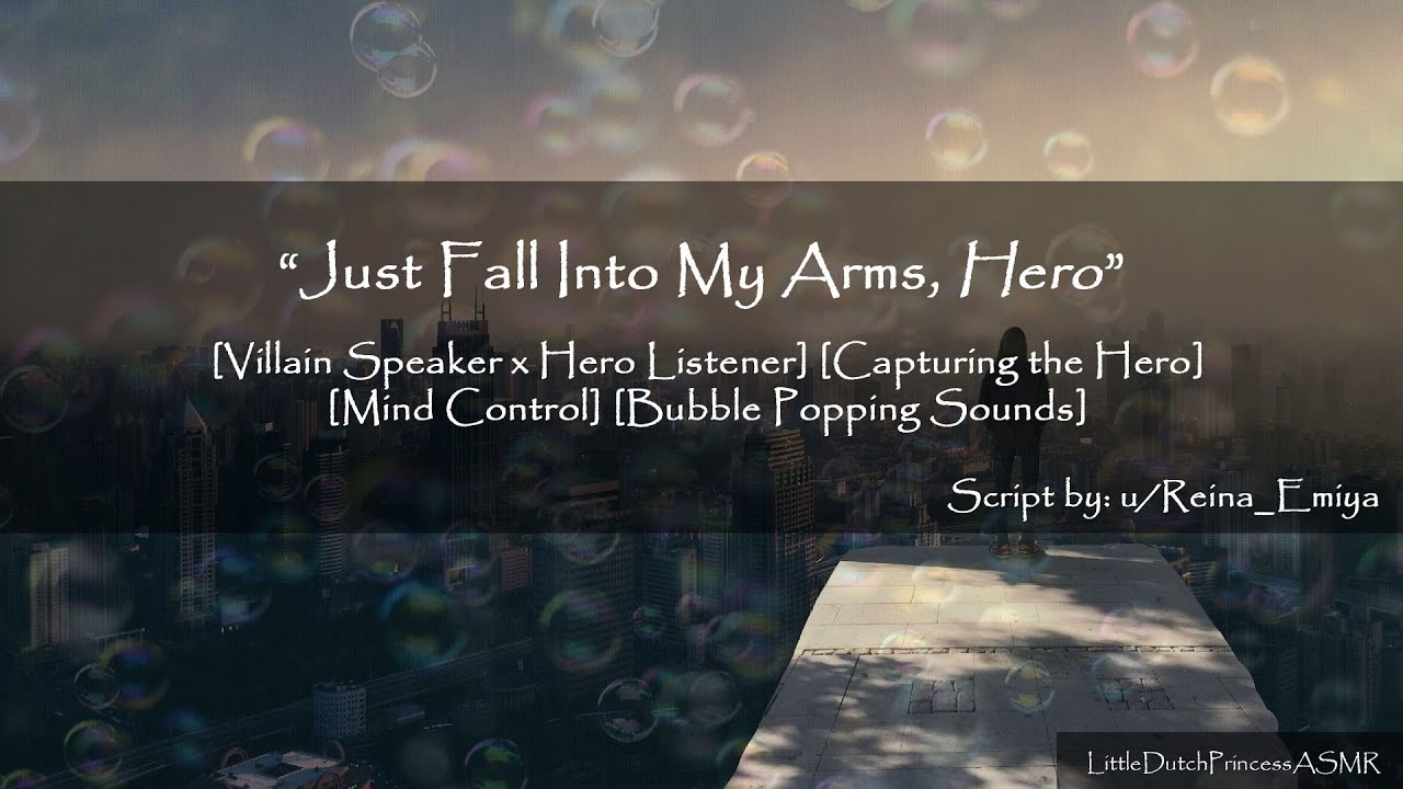 [F4A] A Villain Catches Her Hero - ASMR [Mind Control] [Capturing Listener] [Bubbles Popping]