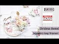 Super easy christmas ornaments  how to make  tutorial  aola diy