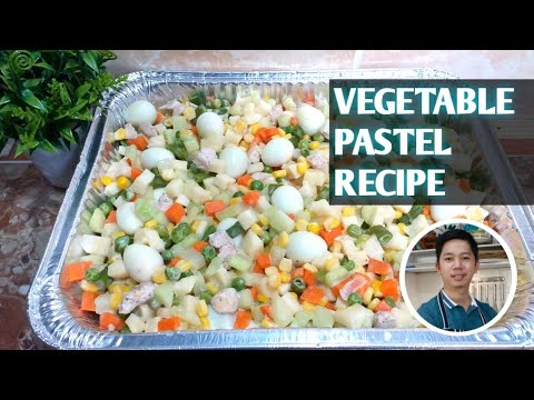 Video: Mga Pastel Na Vegetarian