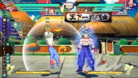 DRAGON BALL FighterZ UI Goku Universal Side-Switch Combo #2