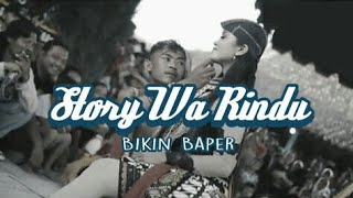 Story Wa 'yang udan'e wes teko.. aku ngempet kangen opo kowe keroso..?'