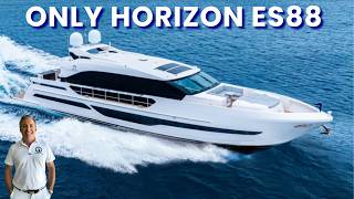 INSIDE THE WORLD'S ONLY HORIZON ES88 | YACHT TOUR