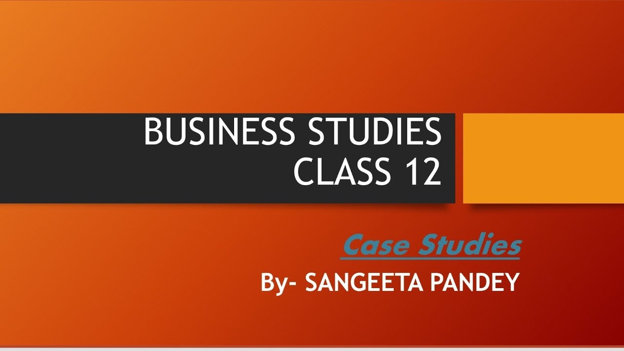 business studies grade 12 case study 2023