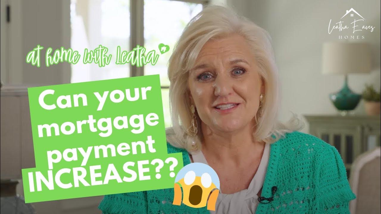 Can your mortgage payment INCREASE? YouTube