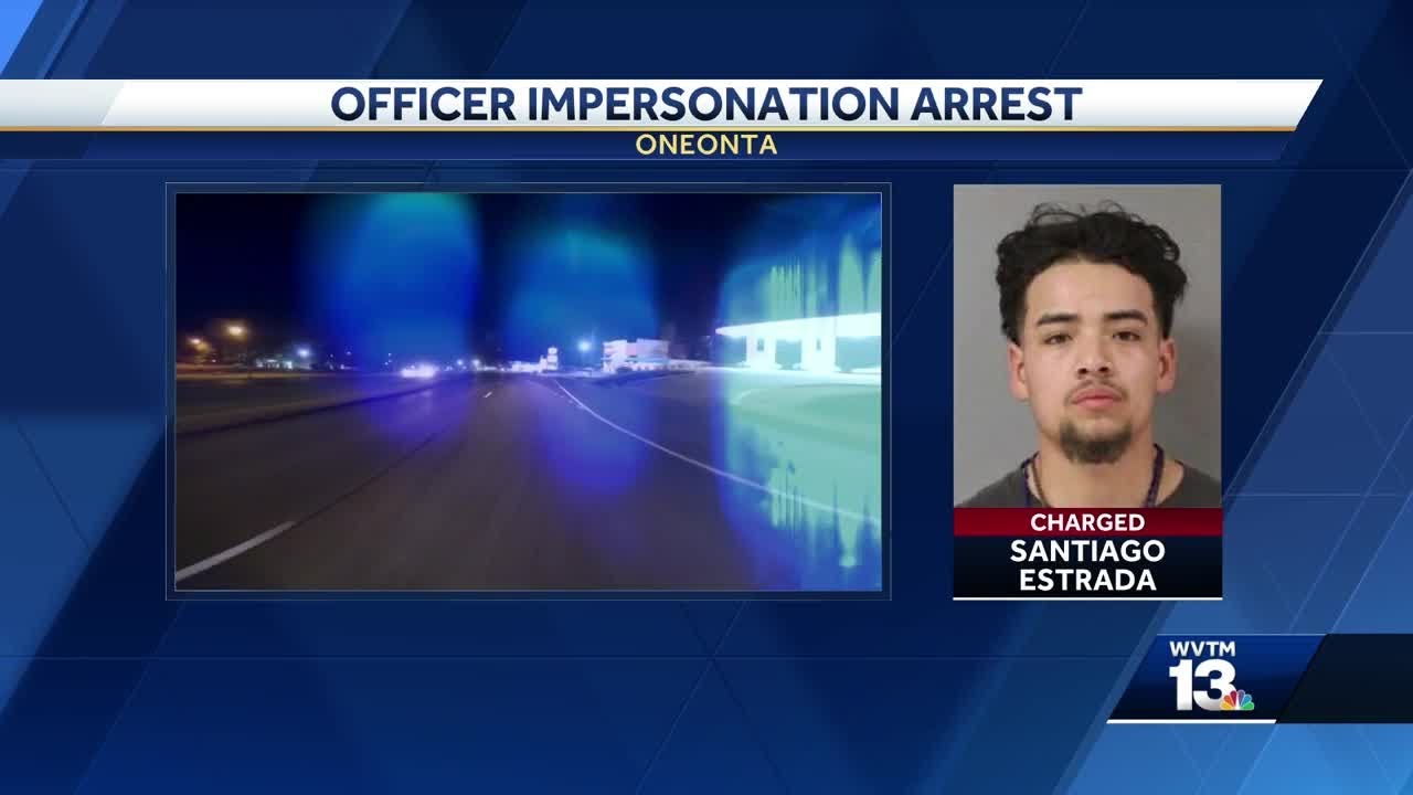 Man arrested for impersonating police officer after traffic stops on ...