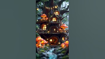 “AI Designed This Fairytale Treehouse – Would You Live Here?” #aiarchitecture #veo #aistudio