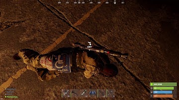 Rust | Killing aim.cratfer in Outpost