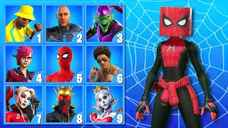 FORTNITE CHALLENGE PART #45 - GUESS THE SKIN BY THE MARSHA STYLE.