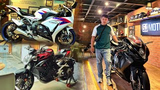 Super Bike Cafe 🏍 In Pokhara || Himalayan Java Sj Motors