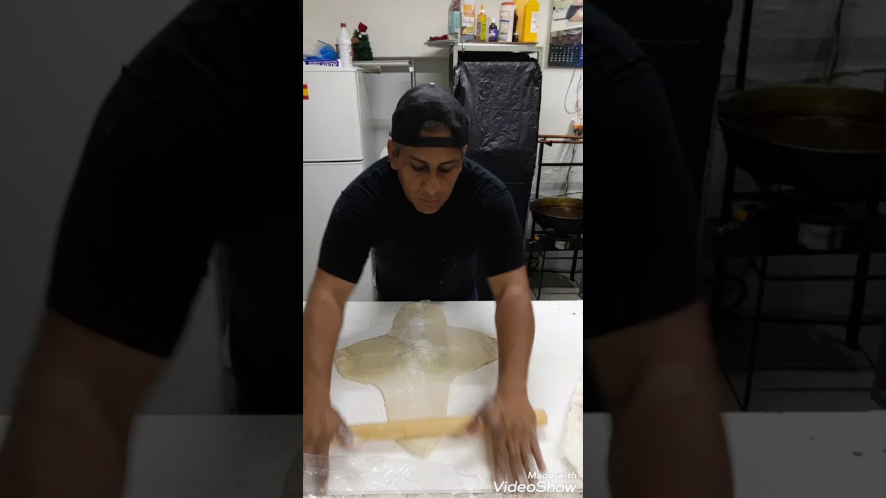 Receta de pasta de hojaldre a mano