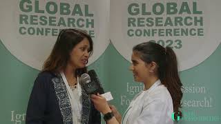 Aparna More | Eminent Speaker | Interview | Global Research Conferences 2023 | Cambridge, UK