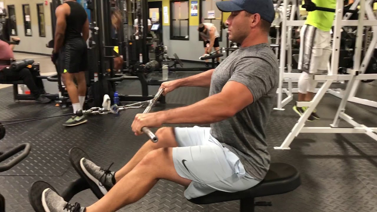 Seated T Bar Row Form