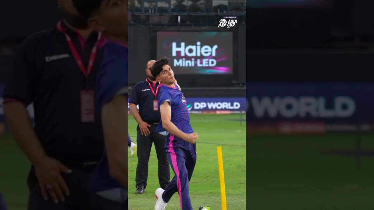 India And UAE Warm Up For Their Opening Clash DP World Asia Cup 2025