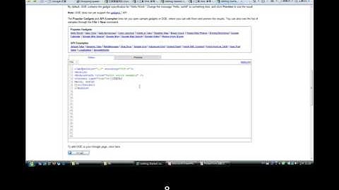 2009.08.25~27 WebProg  : 07 Google Gadget (小工具) - 2