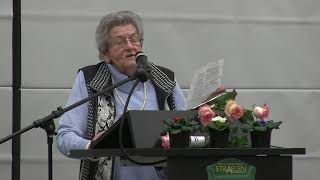 Mevr Van Der Giet Toespraak