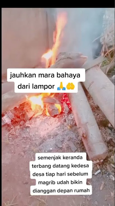 lagi viral | Lampor keranda terbang