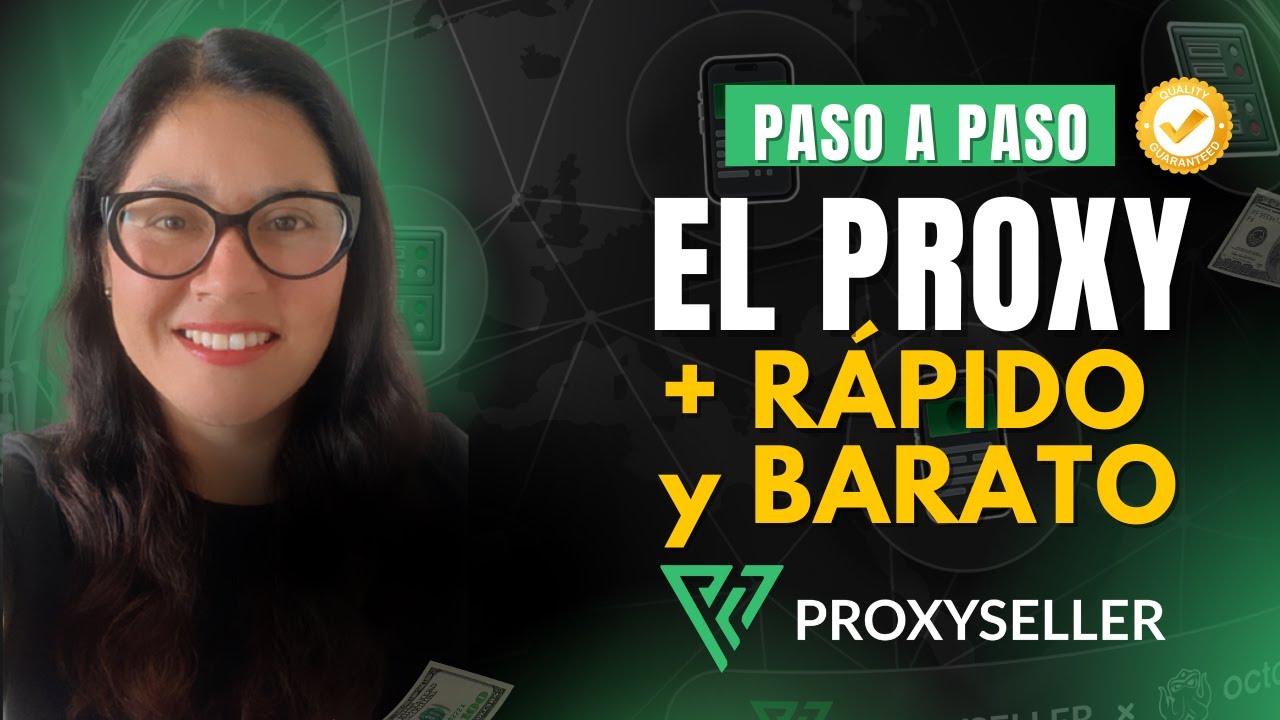 ✅ Cómo comprar PROXYS BARATOS, RÁPIDOS Y DE CALIDAD con PROXYSELLER  | Tutorial Paso a paso  (2025)