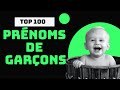 Prnoms garons tendance top 100