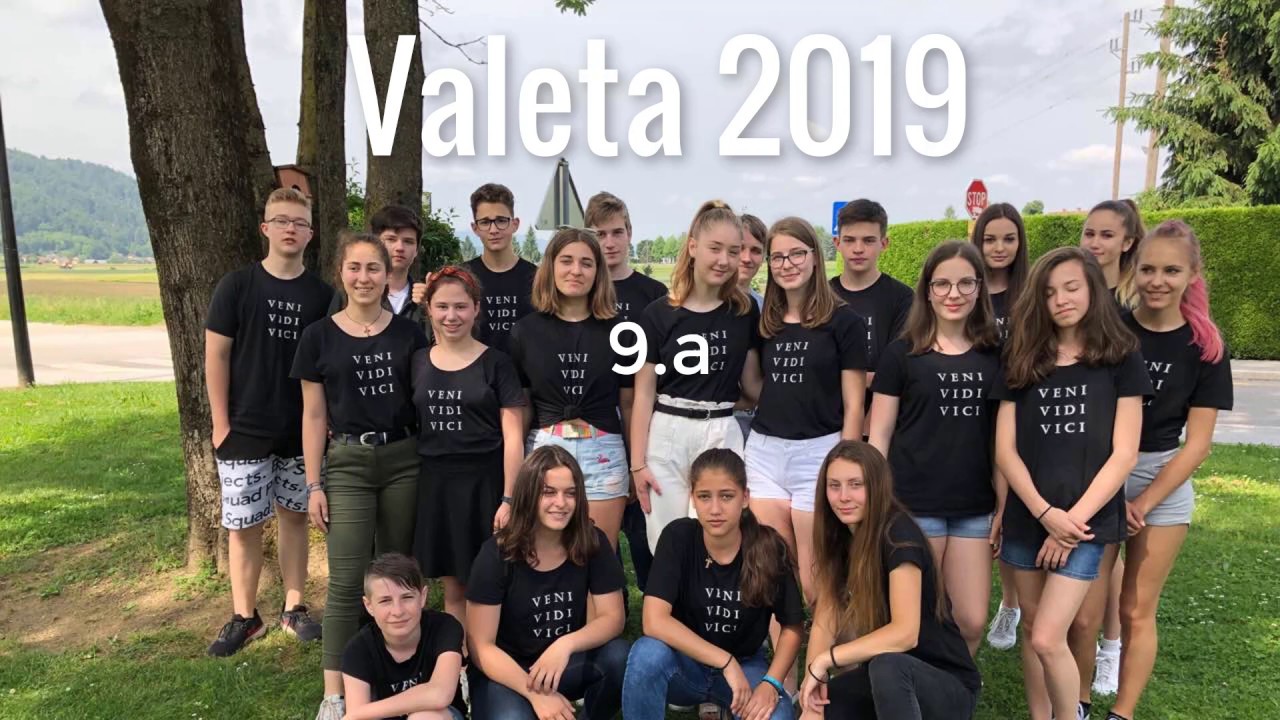 Predstavitveni video 9.a OŠ Vodice 2019