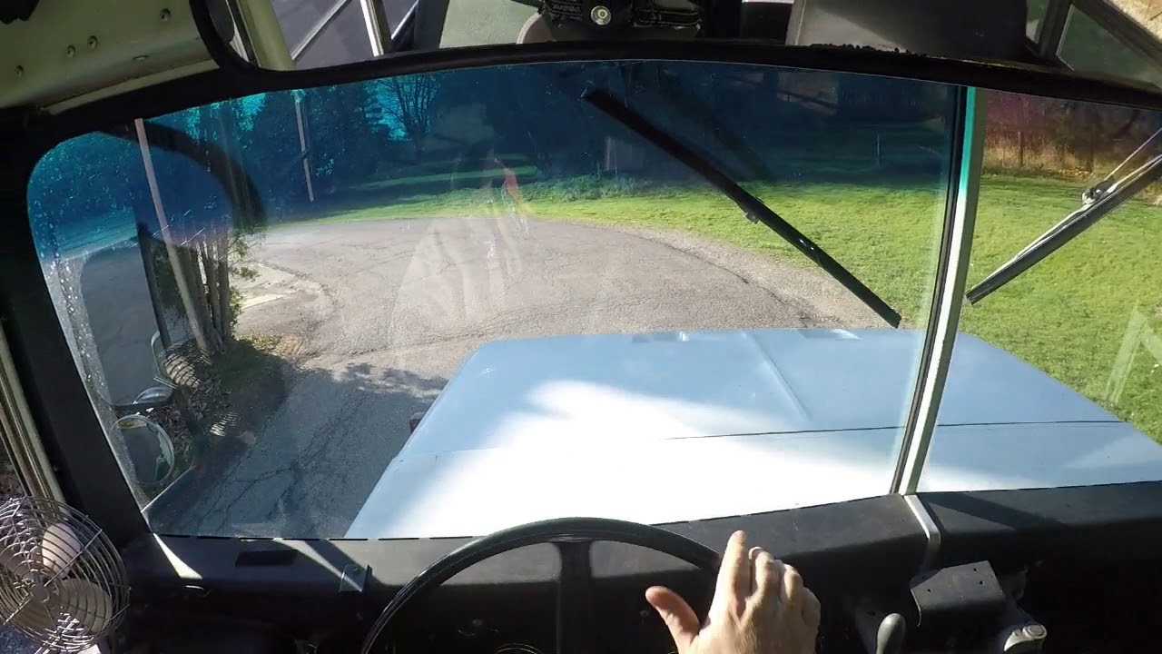 Saturday Afternoon Drive in the 1984 Chevy Thomas School Bus