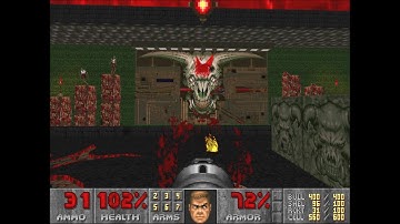Doom 2 Doom 2 Redux Level 30 UV with 93% in 4:19 (Icon of sin, commentary)