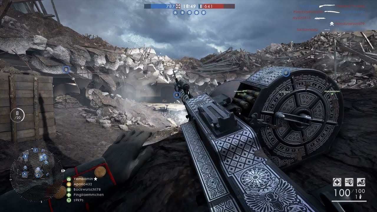 Battlefield 1: Conquest Gameplay (No Commentary)