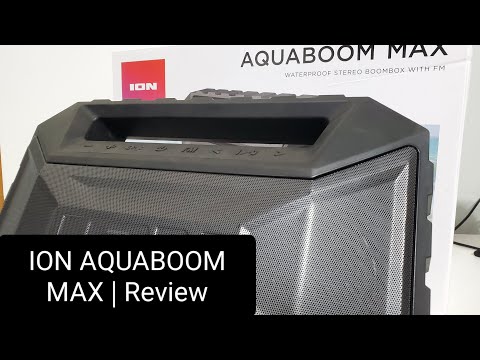 ION AQUABOOM MAX | Review