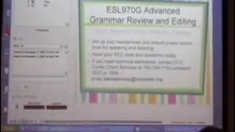 Best Practices in Distance Learning, Part H